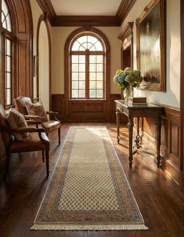 2' 8 x 11' 5 Mir Wool Runner Rug