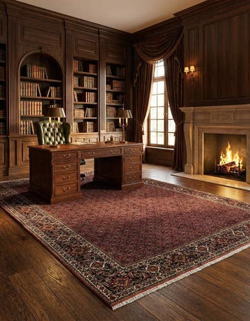 8' 2 x 11' 4 Bidjar Wool Rug