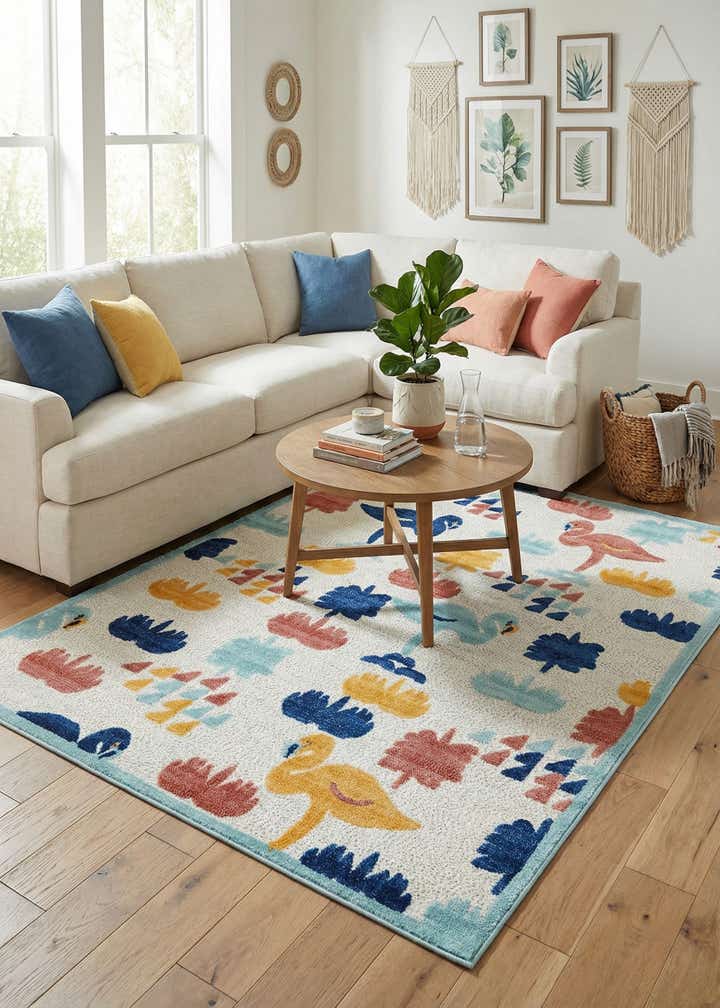 6' x 9' Easy-Clean Belize Indoor / Outdoor Rug