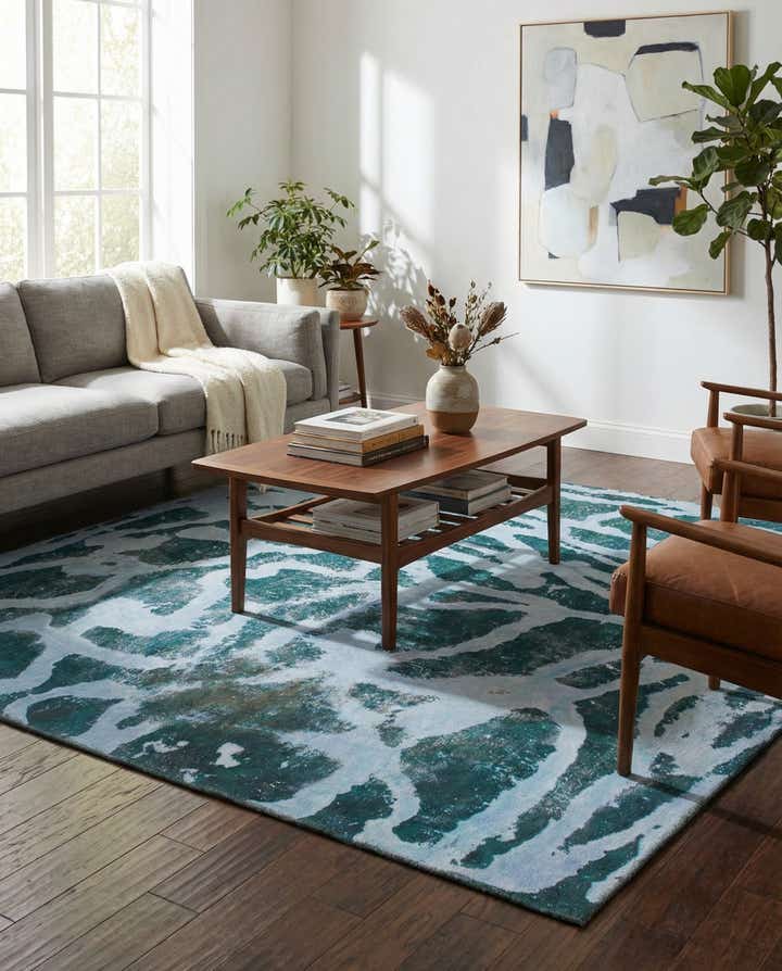 5' x 8' 3 Hand Knotted Ultra Vintage Persian Wool Rug