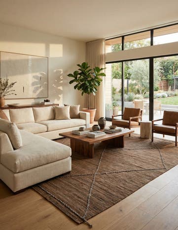 9' 5 x 13' 1 Hand Woven Kilim Modern Wool Rug