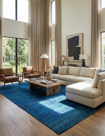 8' 8 x 11' 10 Hand Knotted Darya Wool Rug