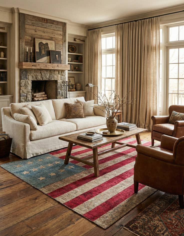 Detail image of  8' x 10'  Hand Knotted Ultra Vintage Persian Wool Rug