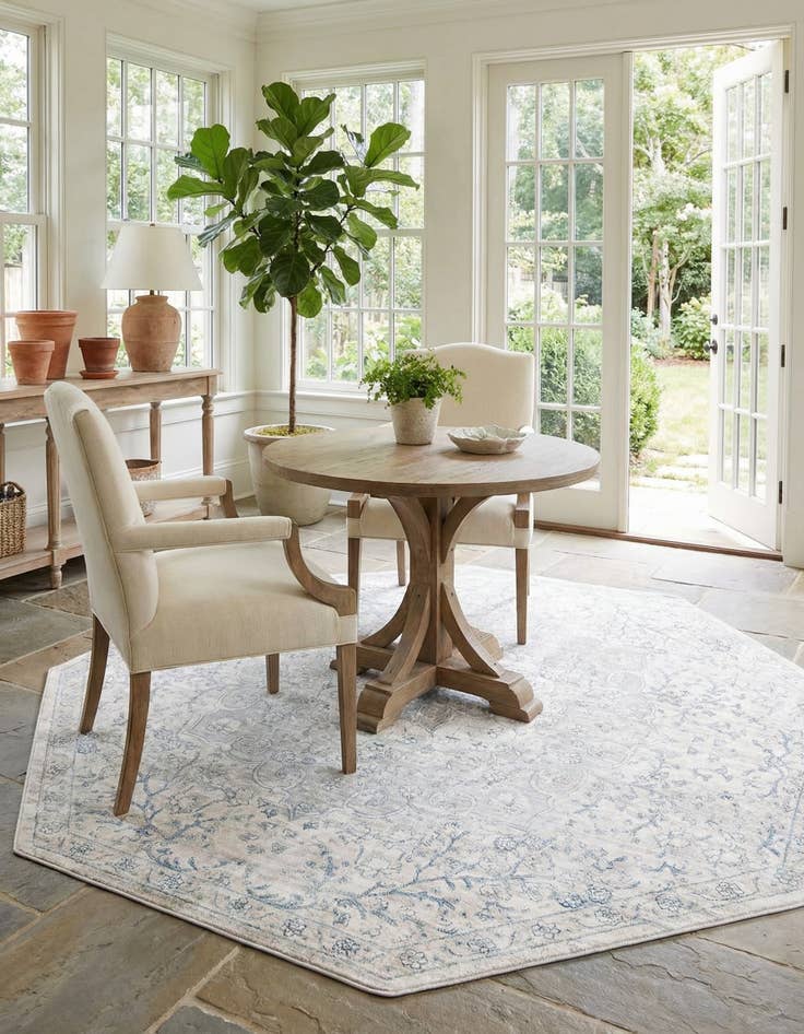 Detail image of  7' x 7' Newport Octagon Rug