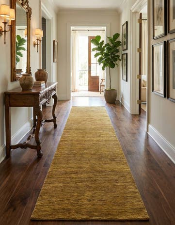 2' 7 x 12' 7 Kashkuli Wool Runner Rug