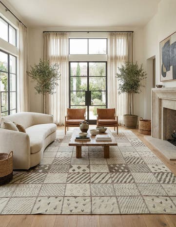 15' 5 x 24' Hand Knotted Moroccan Wool Rug