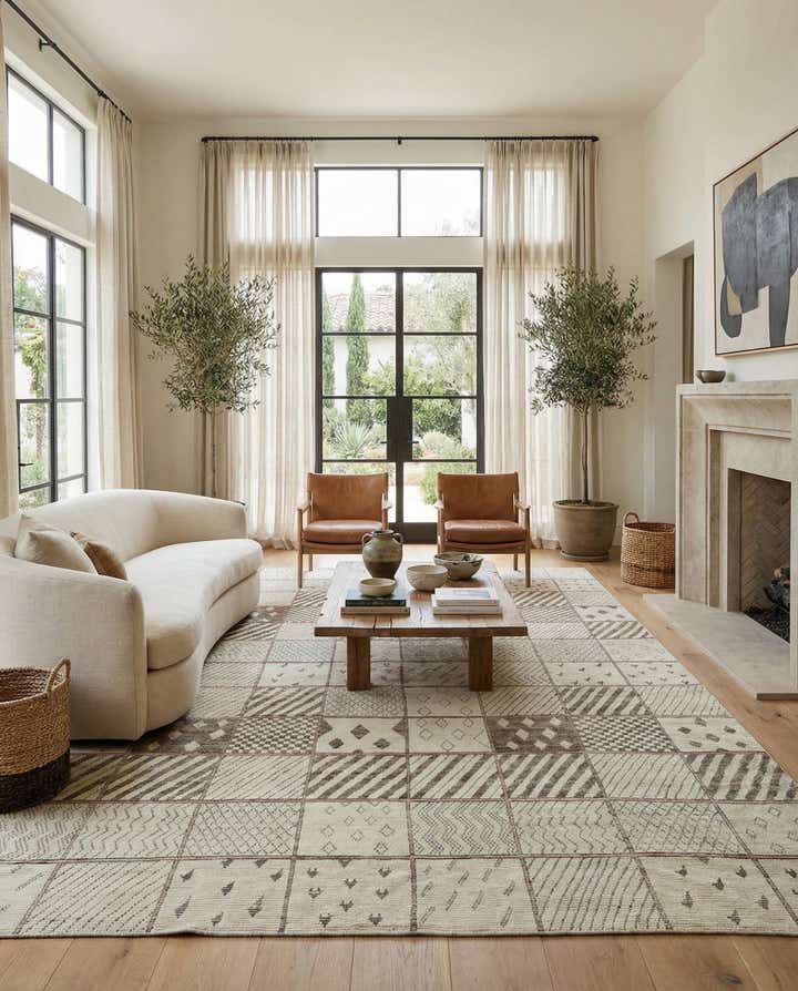 15' 5 x 24' Hand Knotted Moroccan Wool Rug