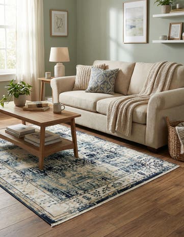 4' x 6' Nain Design Rug
