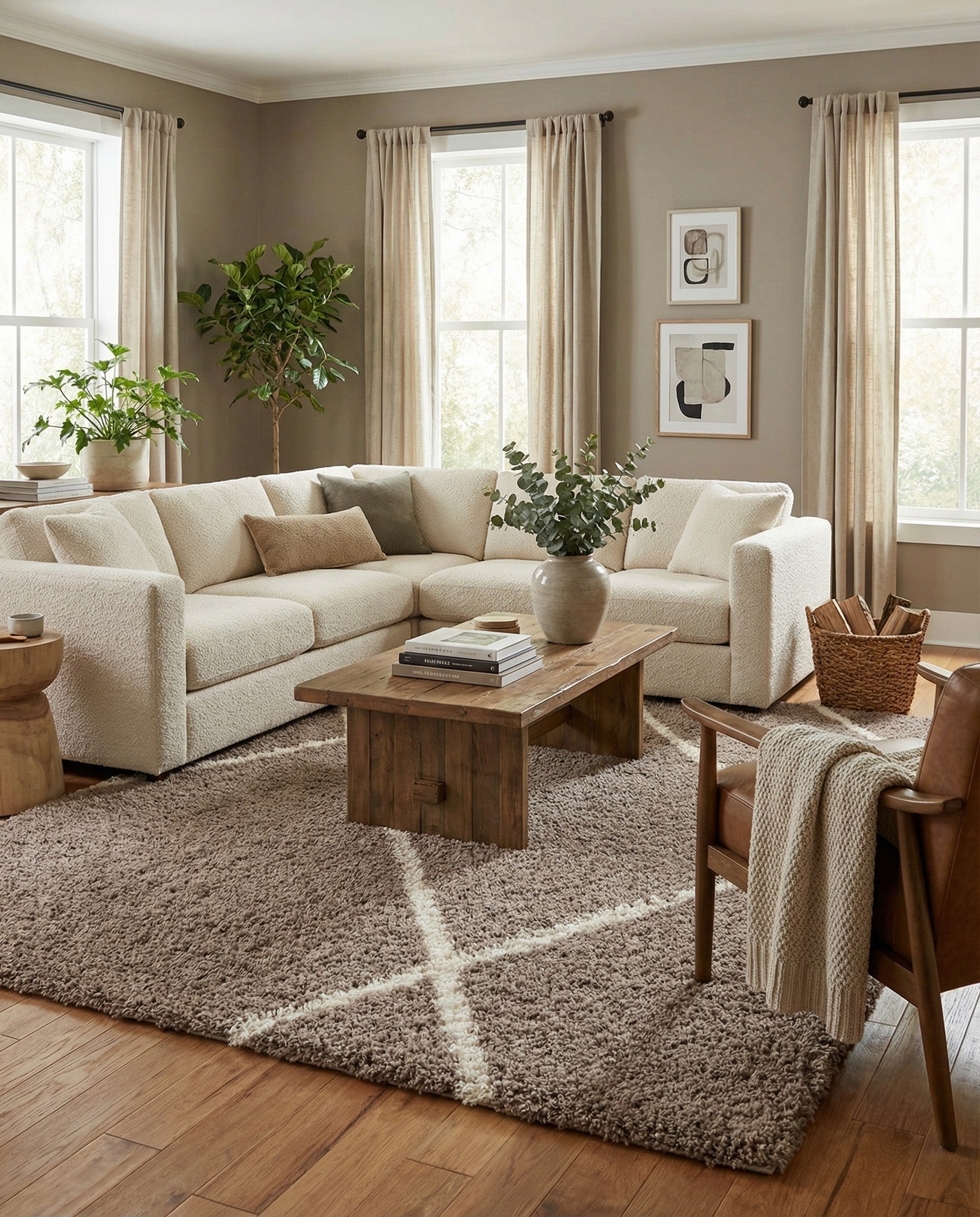  9' x 12' Infinity Shag Rug