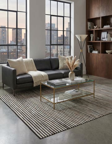 5' 2 x 8' Cowhide - Patchwork Rug