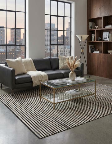 5' 2 x 8' Cowhide - Patchwork Rug