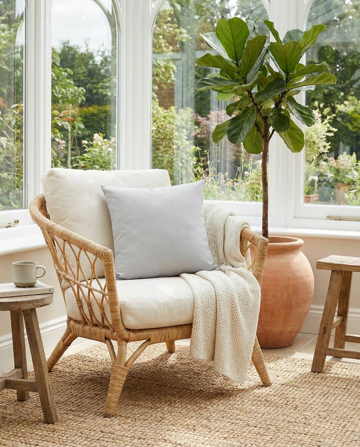Detail image of 18" x 18" Solid Pillow Cover
