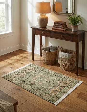 Light Green Amina Rug