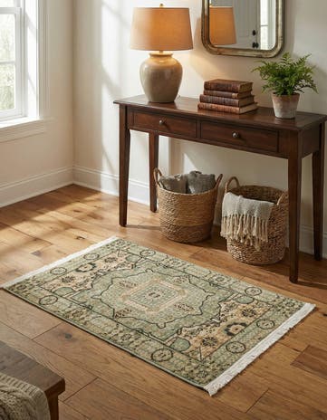 Light Green Amina Rug
