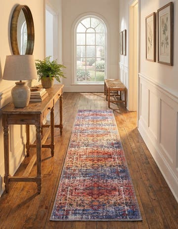 2' x 13' Washable Francesca Runner Rug