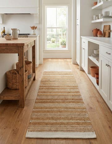 2' 7 x 10' Hand Woven Lariat Runner Rug