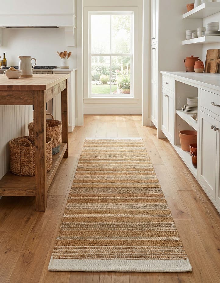 2' 7 x 10' Hand Woven Lariat Runner Rug