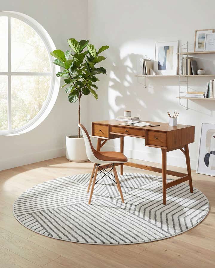 7' 10 x 7' 10 Oslo Round Rug