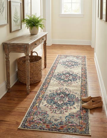 2' 7 x 10' Washable Palazzo Runner Rug
