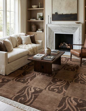 5' 9 x 7' 11 Hand Knotted Darya Wool Rug