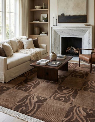 5' 9 x 7' 11 Hand Knotted Darya Wool Rug