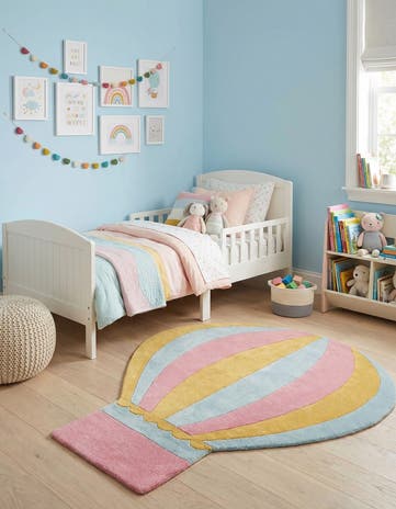 6' 1 x 6' 5 Playtime Kids Wool Freeform Rug