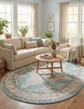 7' 10 x 10' Parker Oval Rug