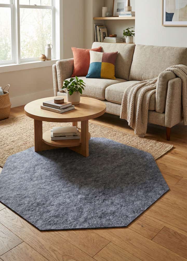 6' x 6' Octagon Uni-Luxe Rug Pad