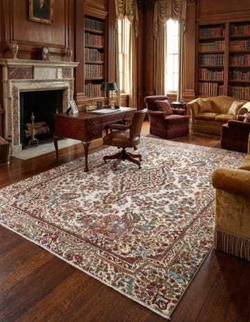 9' 2 x 12' 6 Vintage Royal Wool Rug