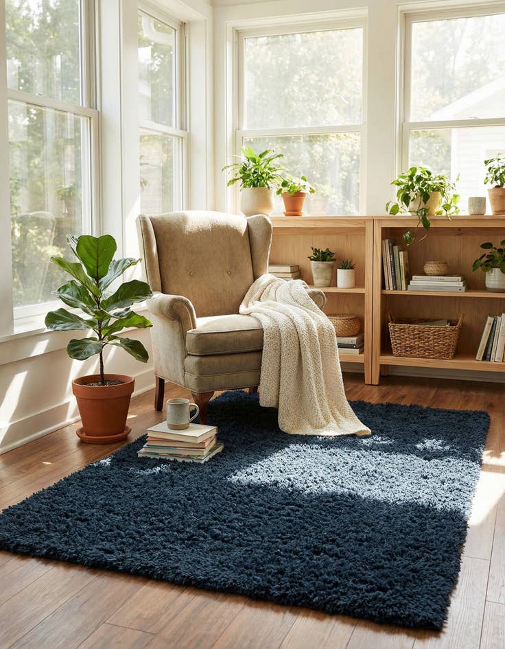 Detail image of  4' x 6' Infinity Shag Rug