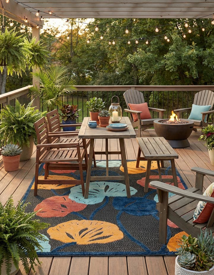 6' x 9' Easy-Clean Belize Indoor / Outdoor...