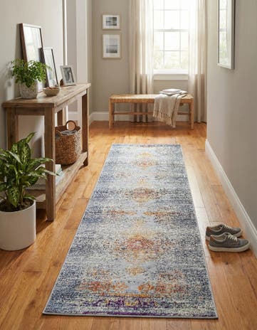 Gray Budapest Runner Rug