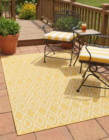 4' x 6' Easy-Clean Jill Zarin Turks and Caicos Indoor / Outdoor Rug