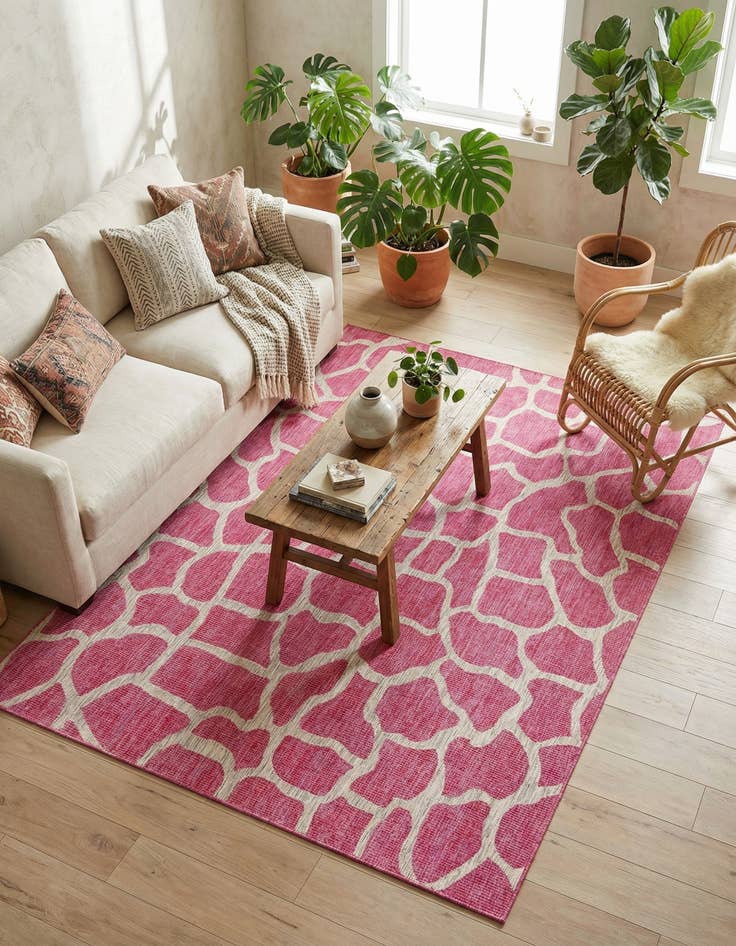Detail image of 6' x 9' Easy-Clean Safari Indoor / Outdoor Rug