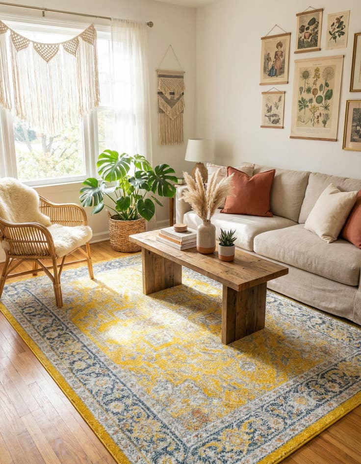 Detail image of 4' 3 x 6' Havana Rug