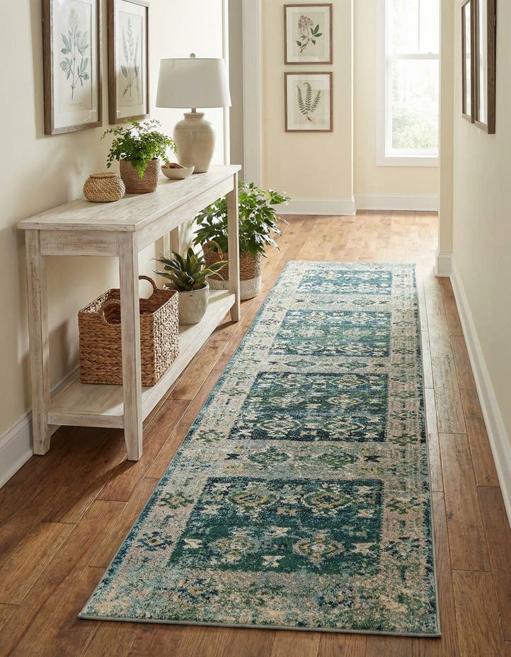 2' 7 x 10' Washable El Paso Runner Rug