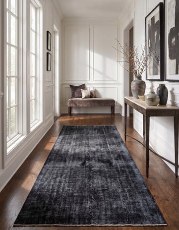 6' 7 x 9' 10 Ultra Vintage Wool Runner Rug