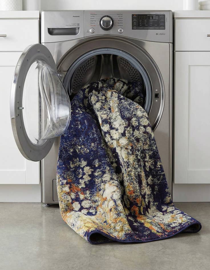 Detail image of  5' x 8'  Washable Carnevale Rug