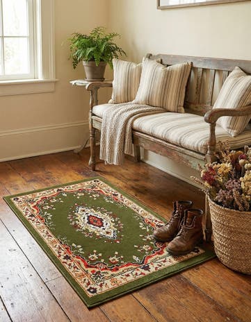 Green Amaya Rug