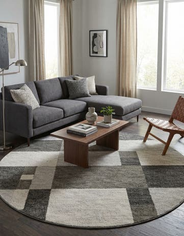 7' 10 x 7' 10 Equinox Round Rug