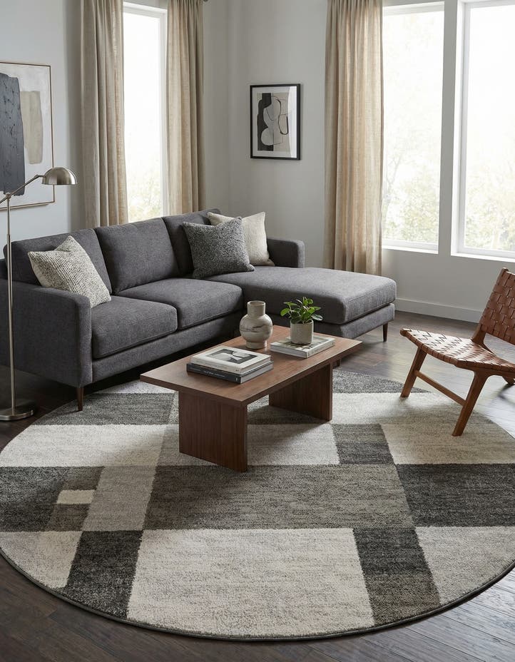 7' 10 x 7' 10 Equinox Round Rug