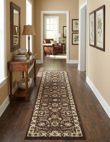 Brown Neda Runner Rug