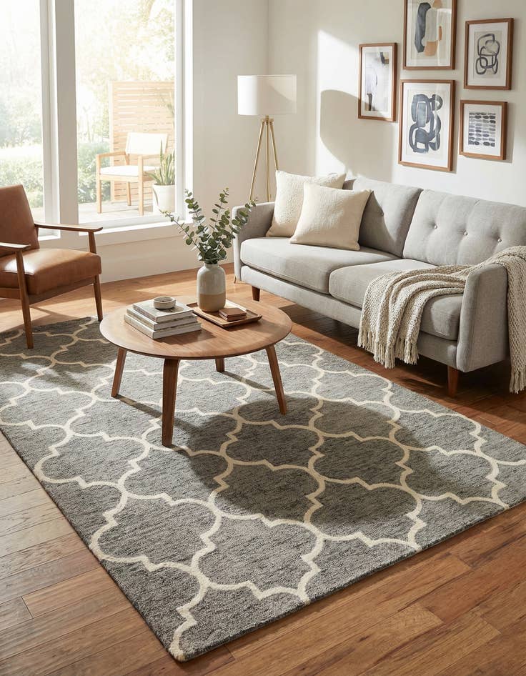 Detail image of 5' 2 x 8' 1 Luna Rug