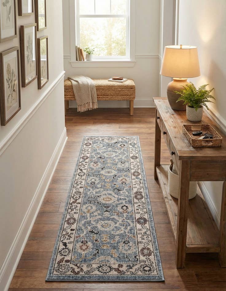 Detail image of 2' x 8' Eco Traditional Runner Rug