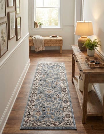 2' x 8' Eco Traditional Runner Rug
