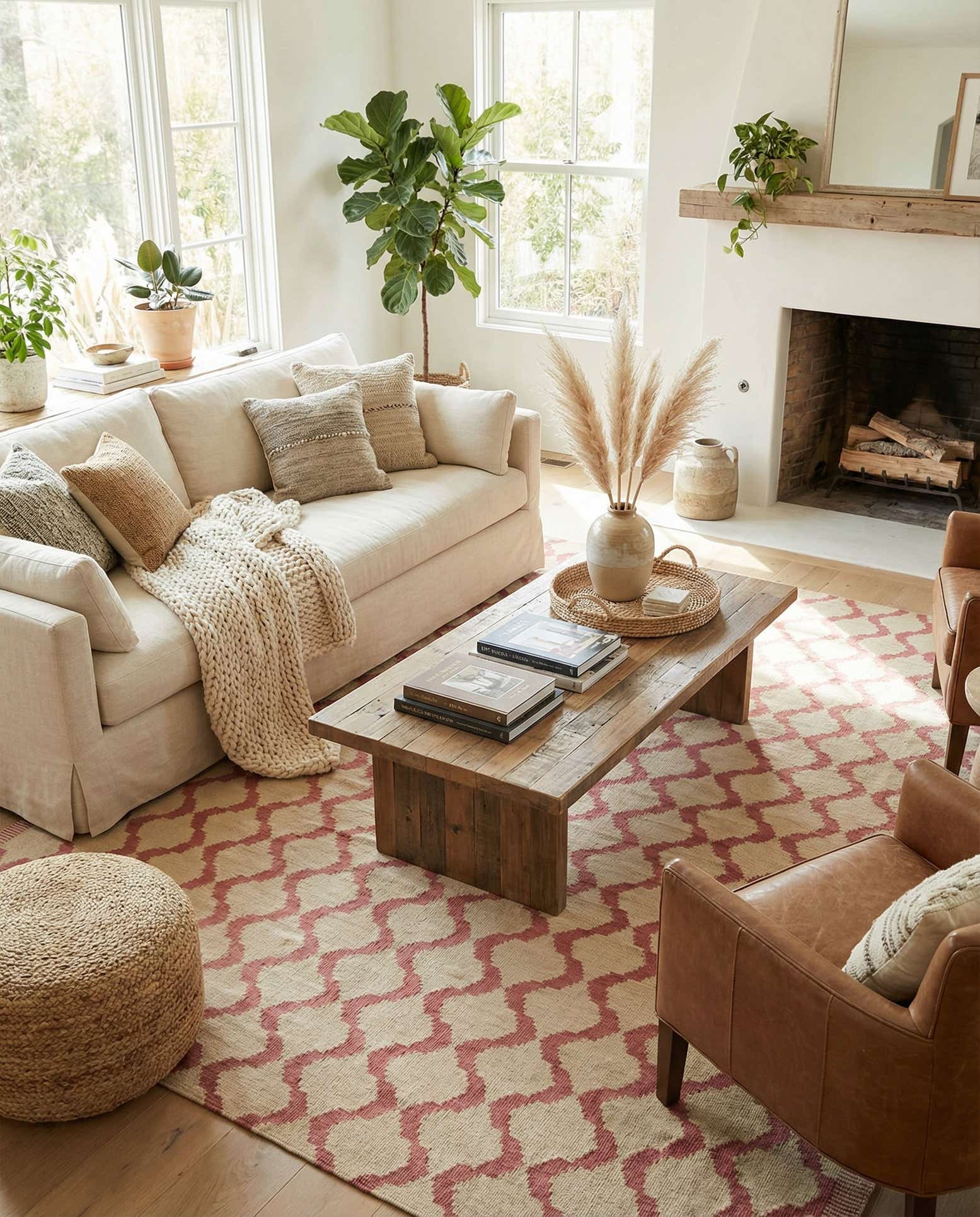 8' 8 x 9' 3 Hand Woven Kilim Modern Wool Square Rug