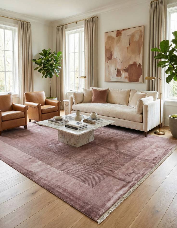 Detail image of 8' 3 x 11' 5  Hand Knotted Darya Wool Rug