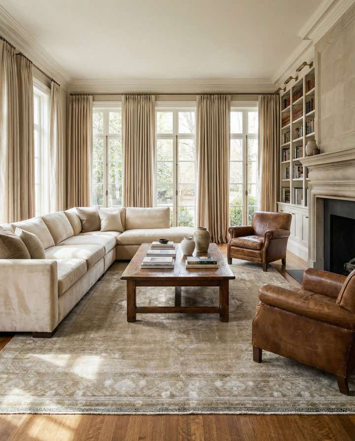 9' 9 x 12' 9 Hand Knotted Ultra Vintage Persian Wool Rug