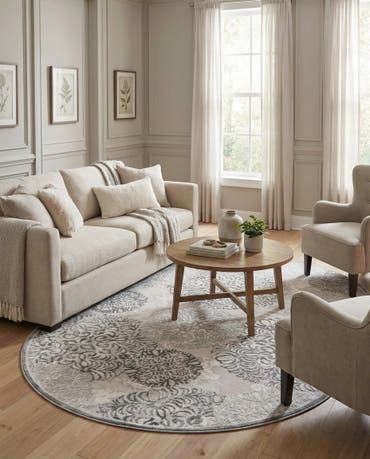  5' 3 x 8' Derbyshire Oval Rug