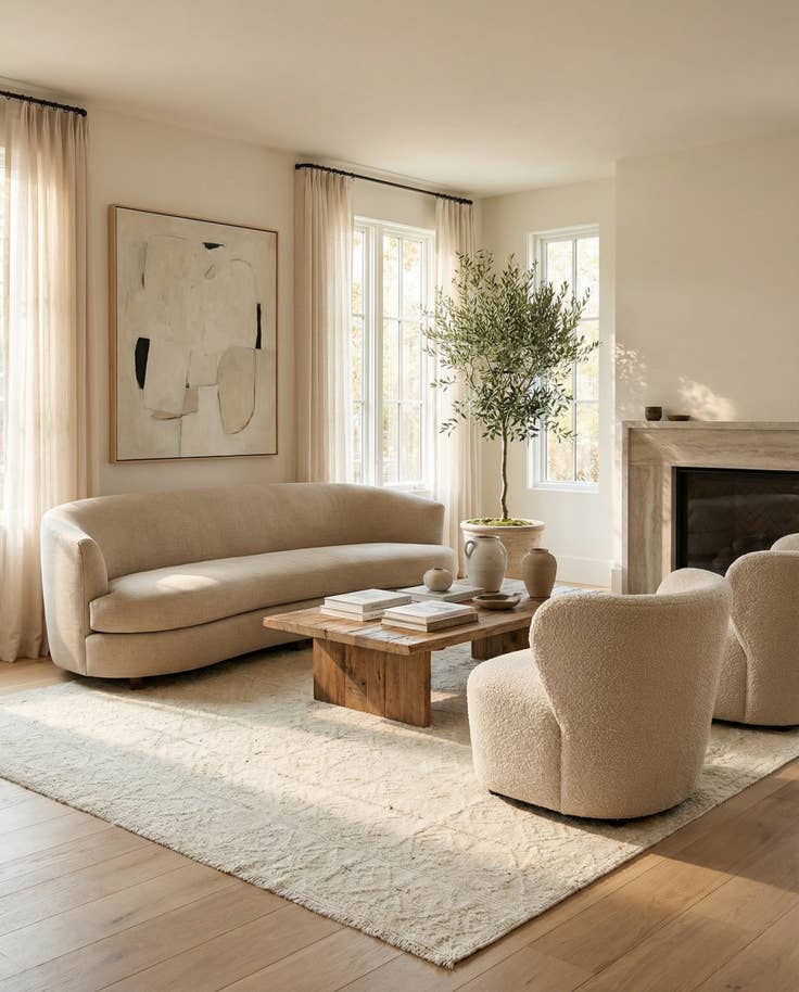 Detail image of 8' 3 x 10' 2 Hand Knotted Moroccan Wool Rug